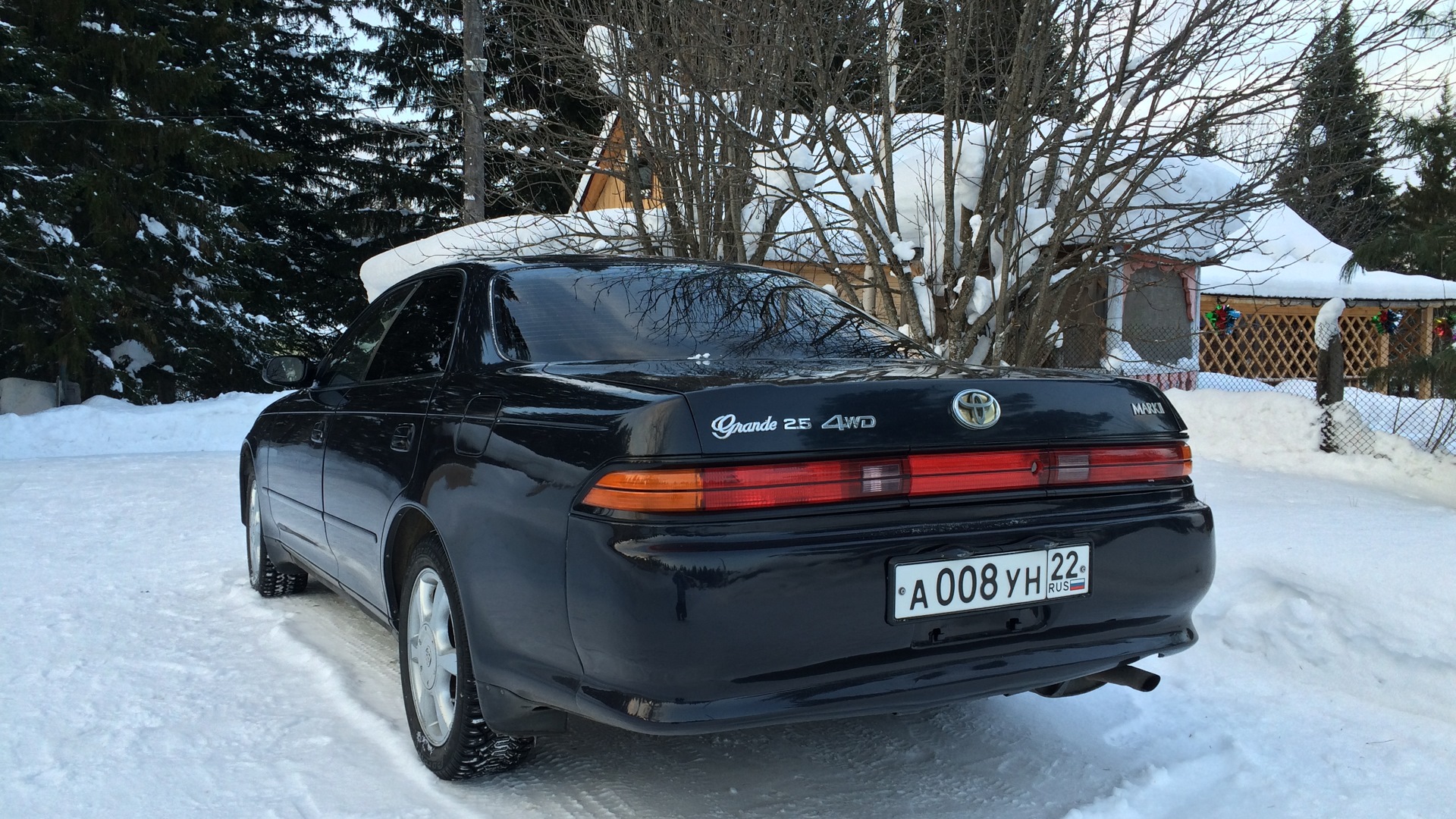 Toyota Mark II (90) 2.5 бензиновый 1994 | 1jz на полном приводе на DRIVE2