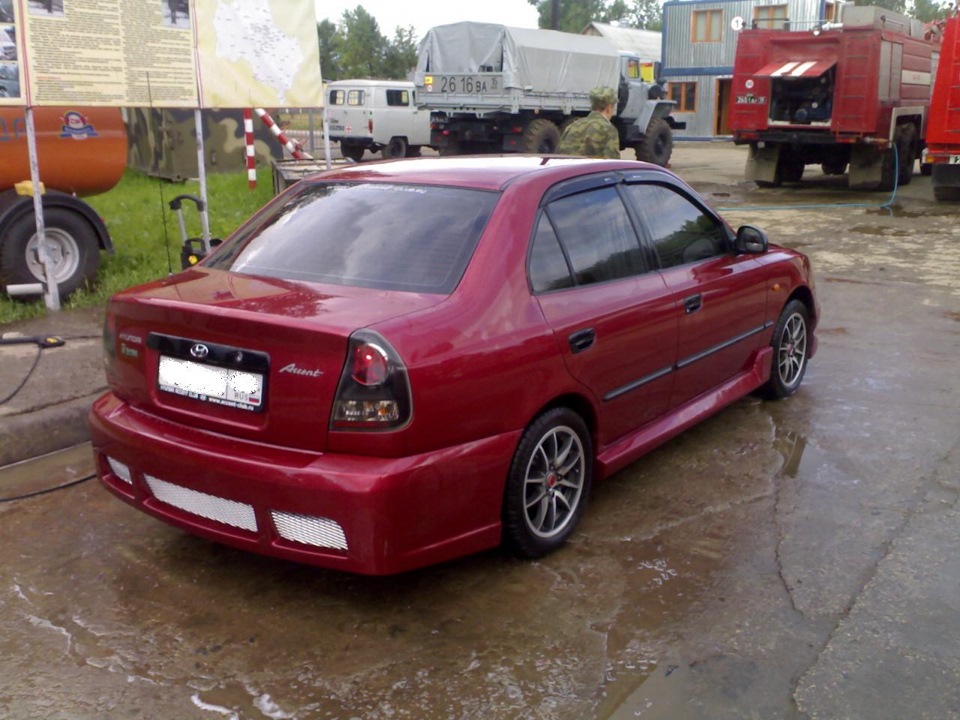 Hyundai accent тюнинг