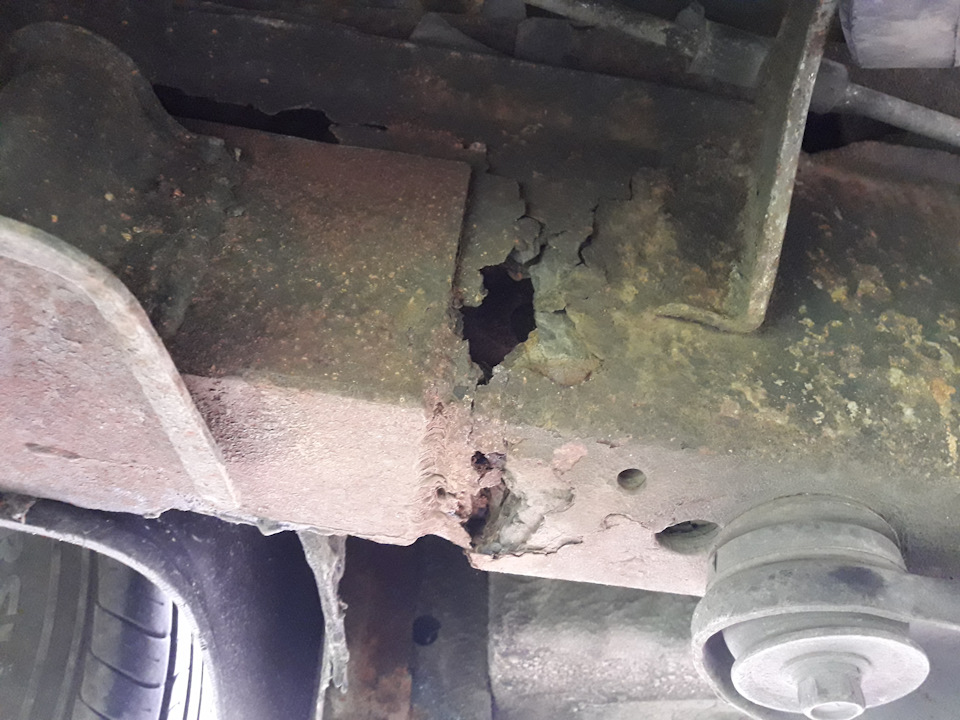 Лонжерон — Hyundai Starex (1G), 2,5 л, 2001 года | своими руками | DRIVE2