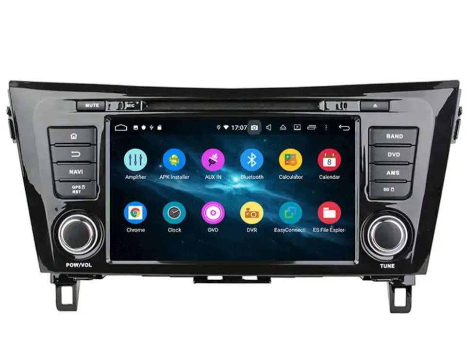 Андроид с крутилками и DVD/MP3/CD — Nissan X-Trail III (t32), 1,6 л ...
