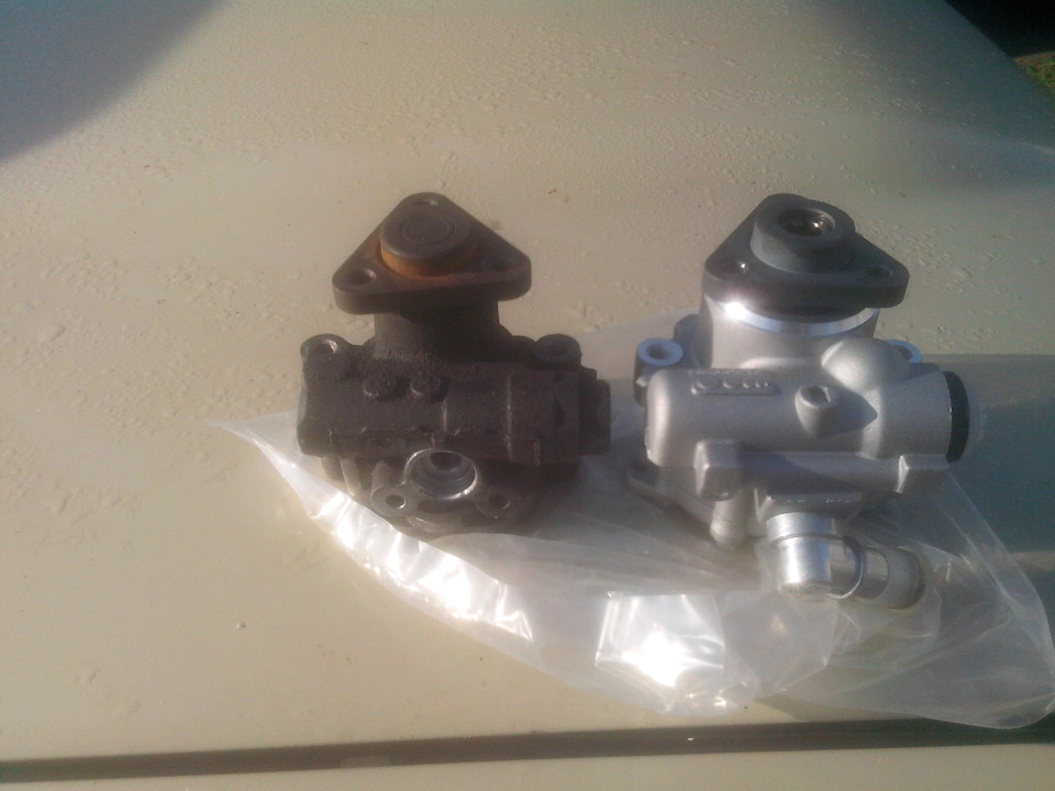 Насос шеви нива на А4 Как литой! — Audi A4 (B5), 1,6 л, 1998 года ...