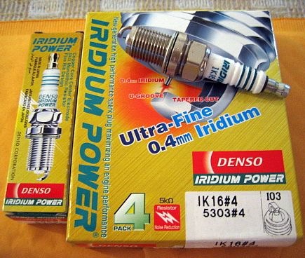 DENSO IRIDIUM POWER Spark Plugs IK16 5303 Set of 4