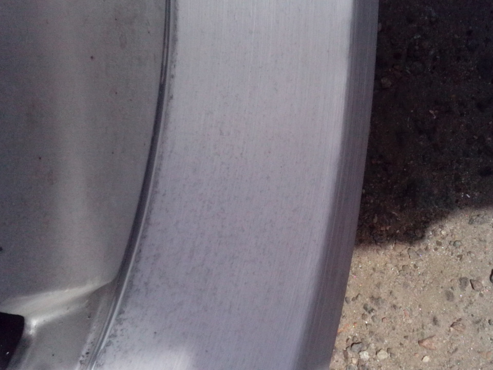 пробная полировка диска — BMW 3 series (E36), 2,6 л, 1994 года ...