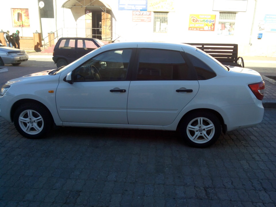 зимняя резина нордман 4 — Lada Гранта (1G), 1,6 л, 2013 года | шины ...