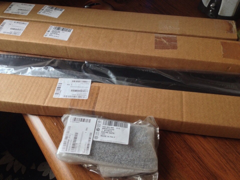 Резиновые Молдинги — Audi A6 (C4), 2,8 л, 1994 года | запчасти | DRIVE2