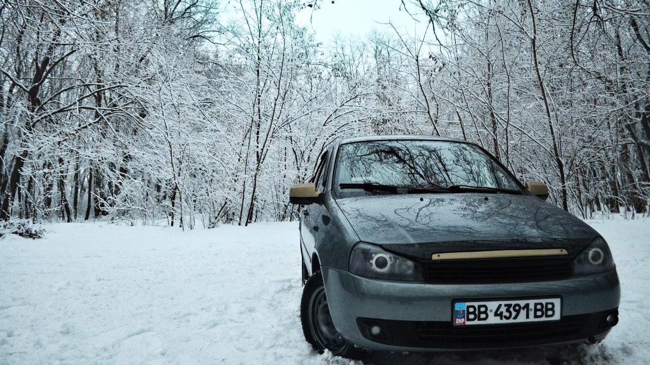 Lada Калина хэтчбек 1.6 бензиновый 2007 | BBS Wet aSphaLT на DRIVE2