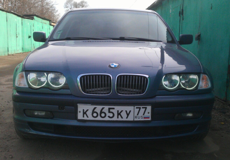 Поменял поворотники после дтп — BMW 3 series (E46), 2,8 л, 1999 года ...