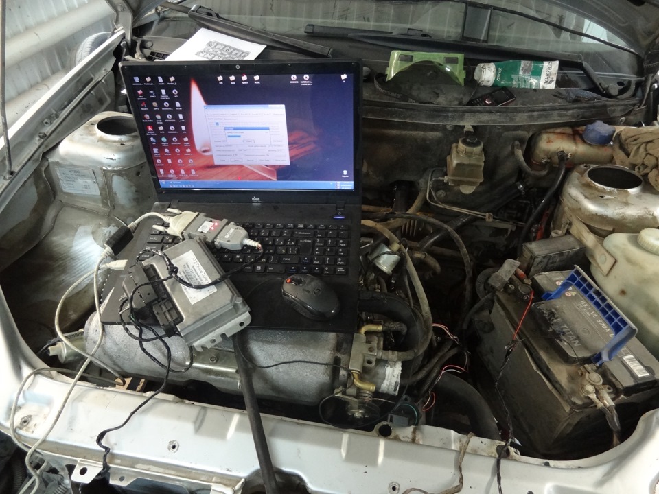 сборка автомобиля в апреле 13 года, замена КПП, ГБЦ и всей подвески ...