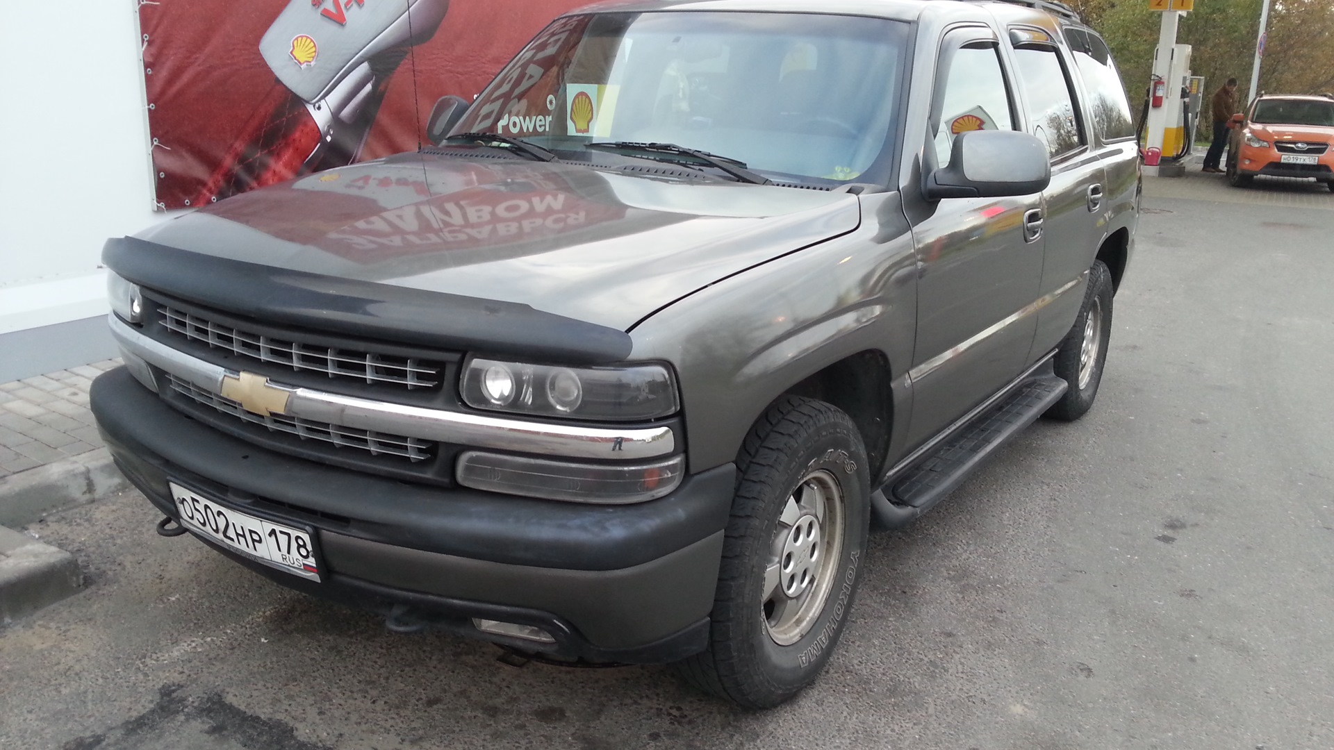 Chevrolet Tahoe (GMT800) 5.3 бензиновый 2000 | Тихий танк на DRIVE2