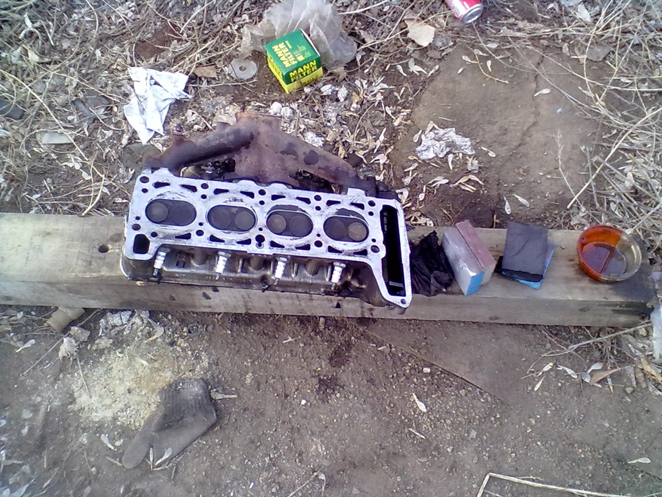 замена прокладки под головкой — Lada 2106, 1,6 л, 1997 года | своими ...