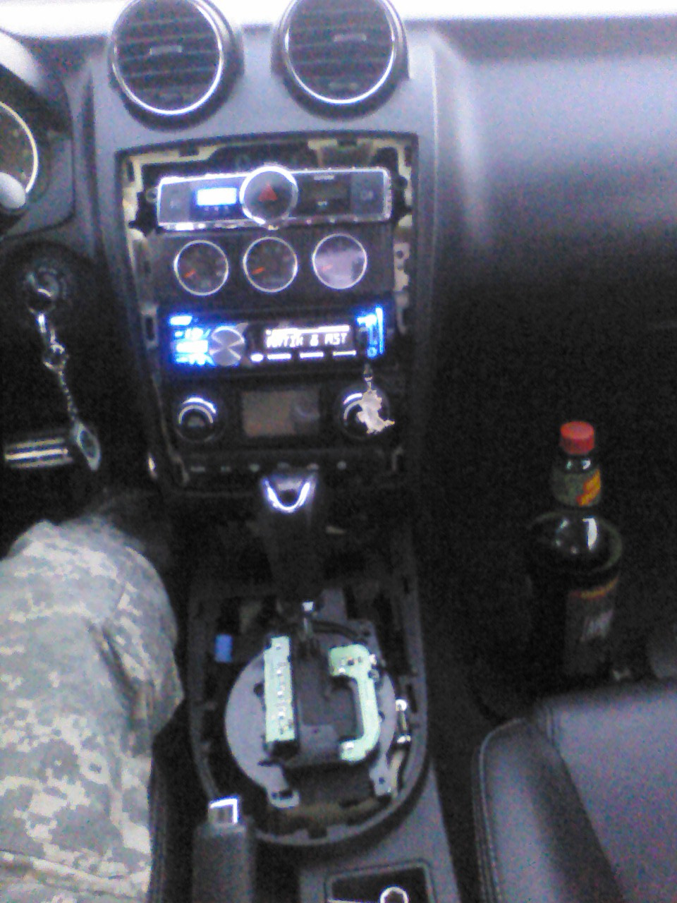 Окраска пластика салона — Hyundai Coupe (GK), 2,7 л., 2008 года ...