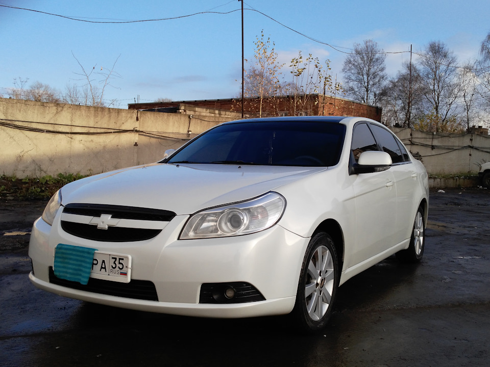 Фото chevrolet epica 2011 год белый цвет