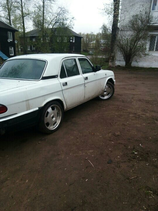 колеса r18 на Волге. — ГАЗ 3110, 2,4 л, 1999 года | колёсные диски | DRIVE2