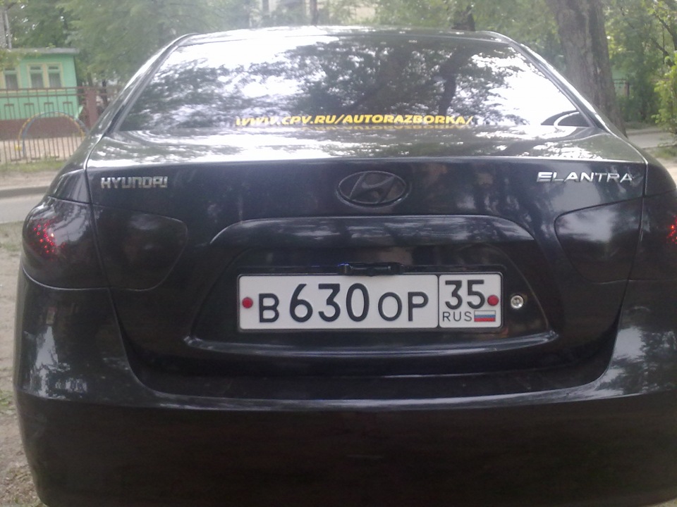 Камера заднего вида… — Hyundai Elantra (4G), 1,6 л, 2006 года | тюнинг ...