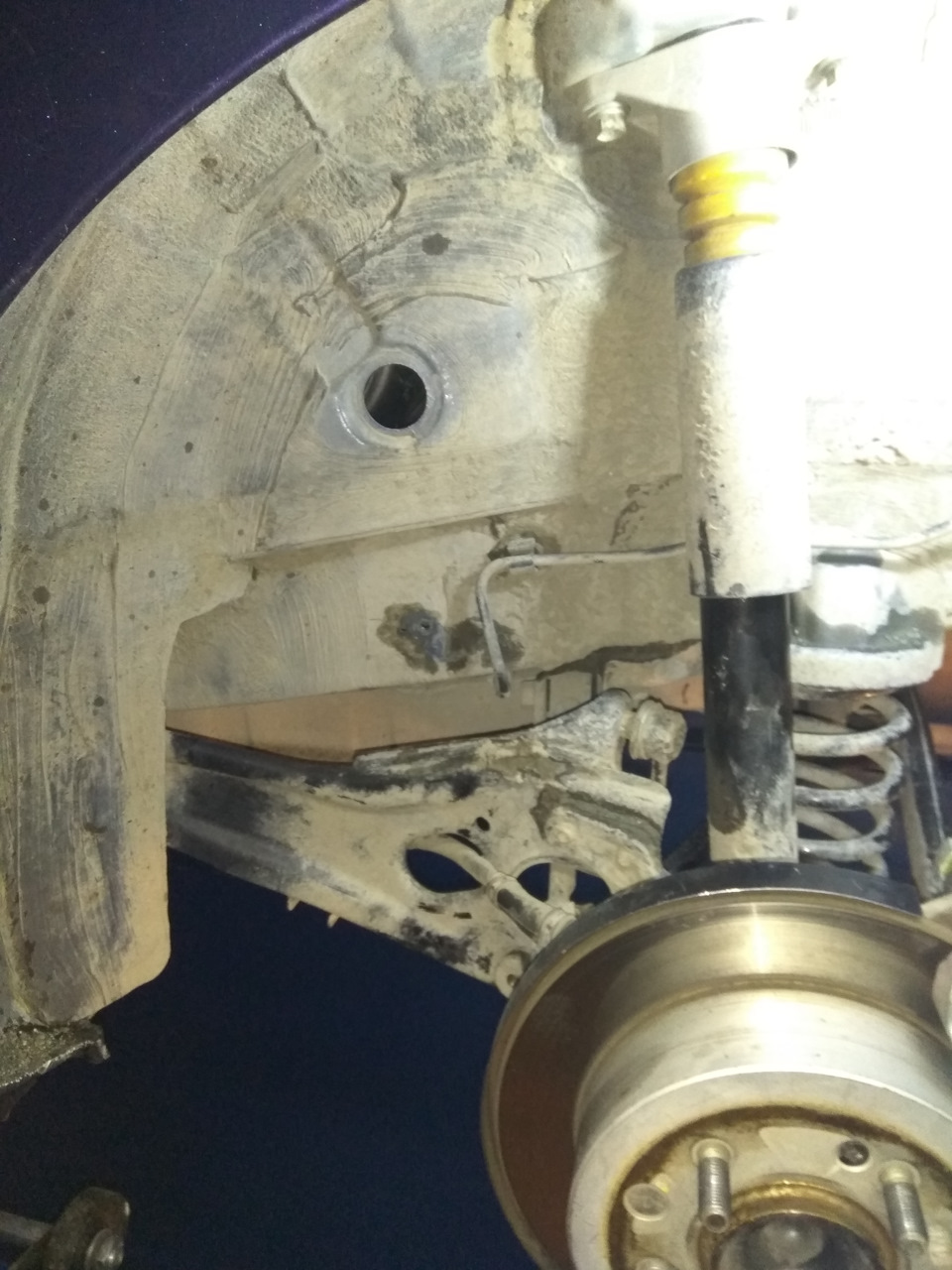 Замена датчика ABS — Hyundai Elantra (4G), 1,6 л, 2008 года своими руками DRIVE2