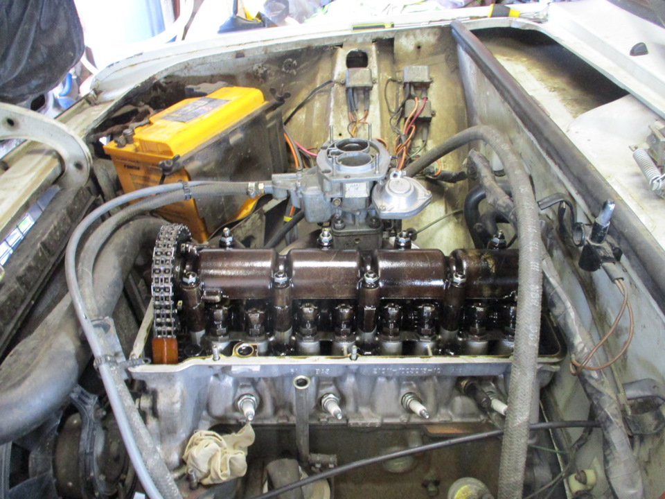 Внеплановая регулировка клапанов. — Lada 21063, 1,3 л, 1987 года ...