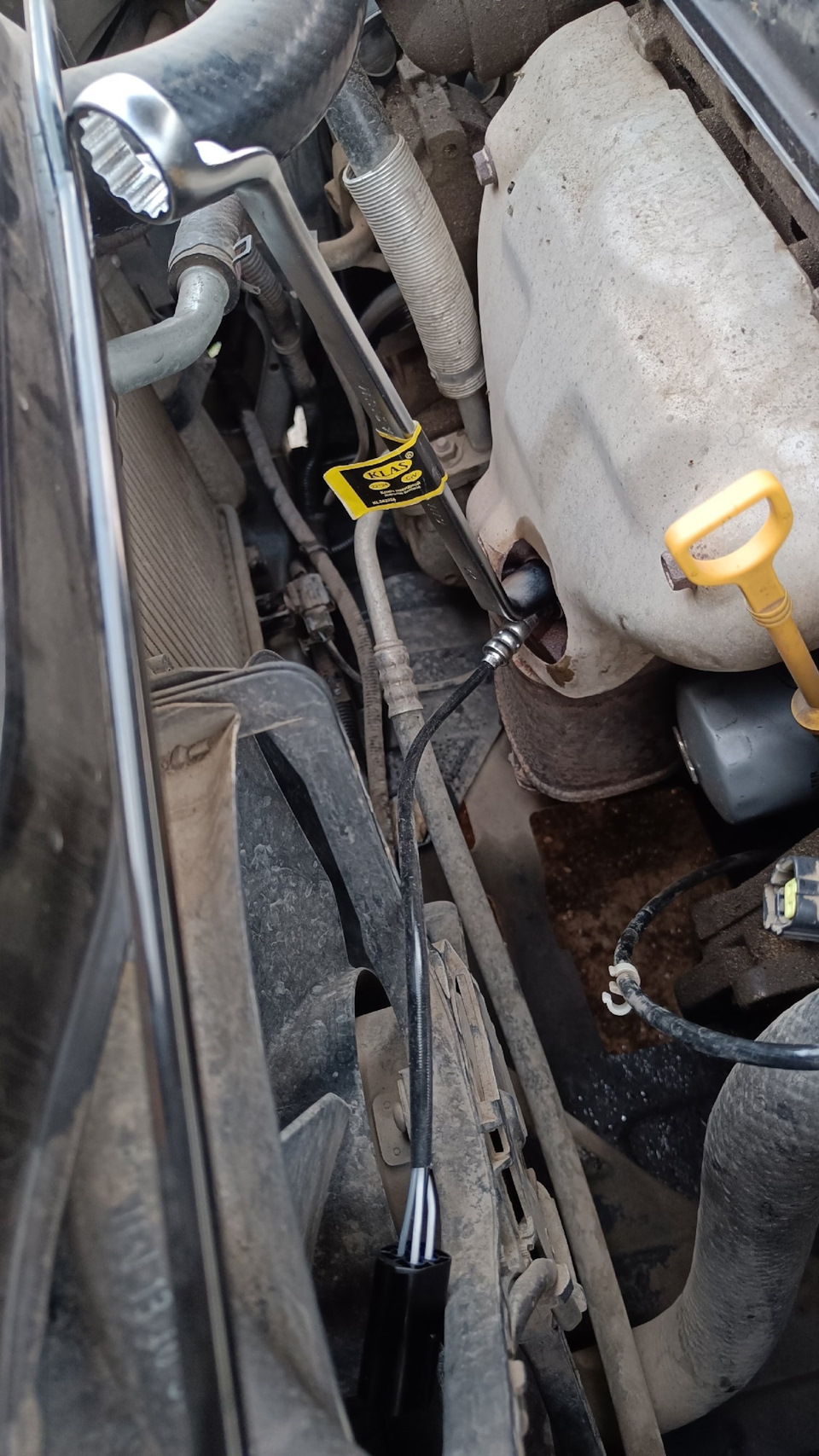 Установка датчика кислорода с Китая — Chevrolet Lacetti 5D