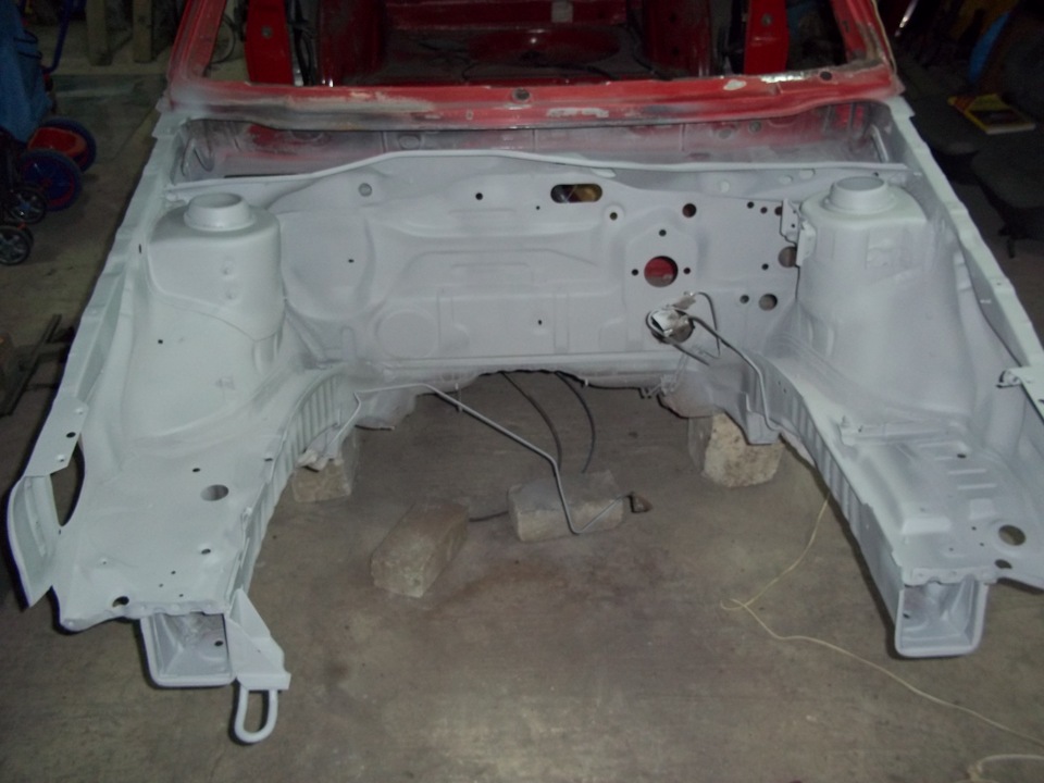 грунтовочные работы — Volkswagen Golf Mk2, 1,3 л, 1989 года | кузовной ...