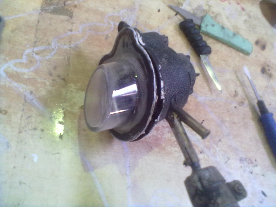 отражатель ПТФ — Chery Amulet, 1,6 л, 2007 года | своими руками | DRIVE2