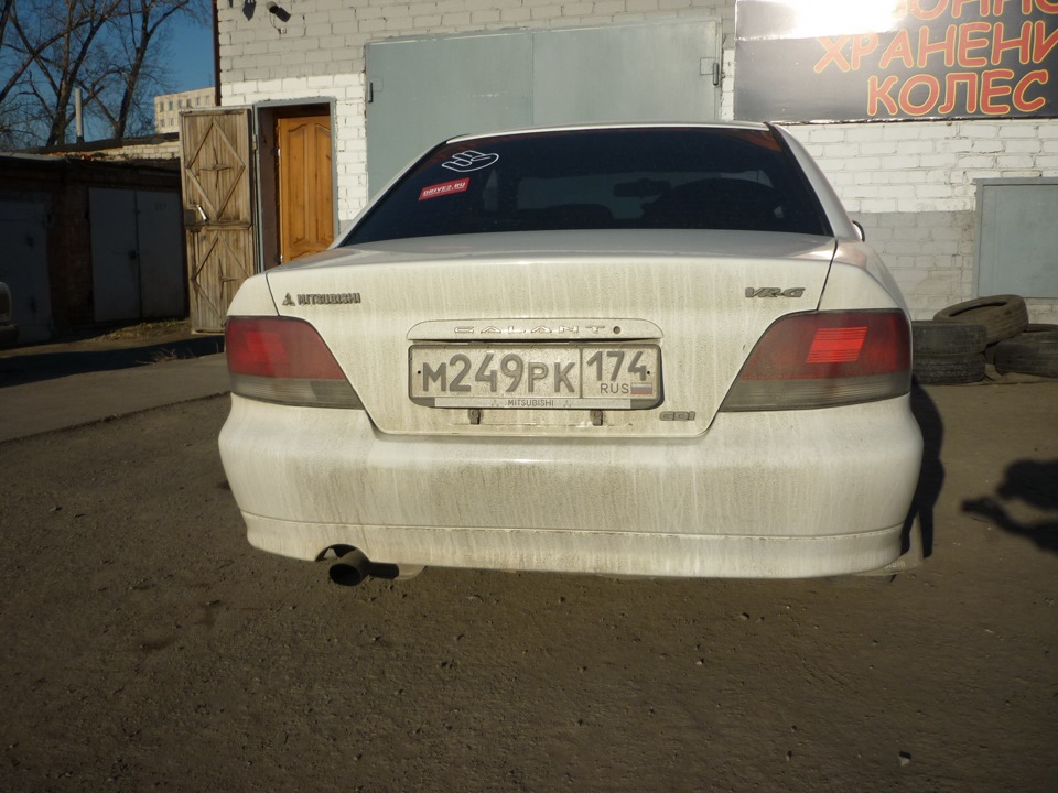 Два в розовое один в вонючее — Mitsubishi Galant (8G), 1,8 л, 1997 года ...