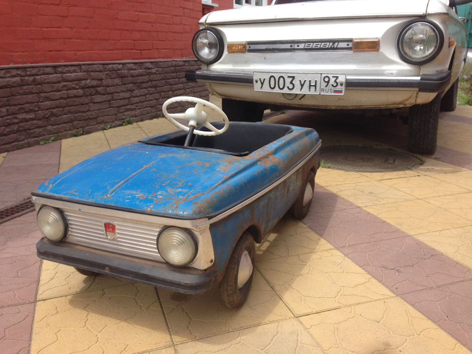 Педальный москвич — DRIVE2