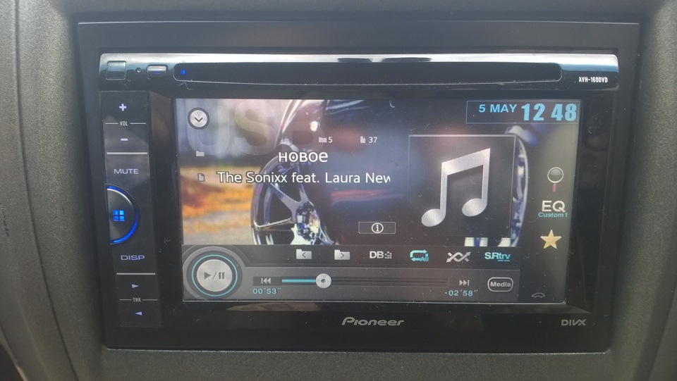 Приобрел Pioneer AVH-160DVD — Mazda Familia (BJ), 1,5 л, 2001 года ...