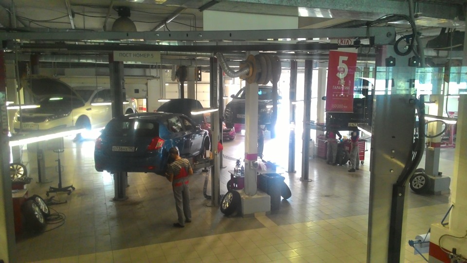 Замена хомутов бензобака по отзывной. — KIA Ceed (1G), 2 л, 2008 года ...