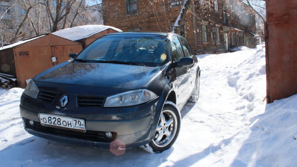 Зимняя резина — Renault Megane II, 2 л, 2005 года | шины | DRIVE2