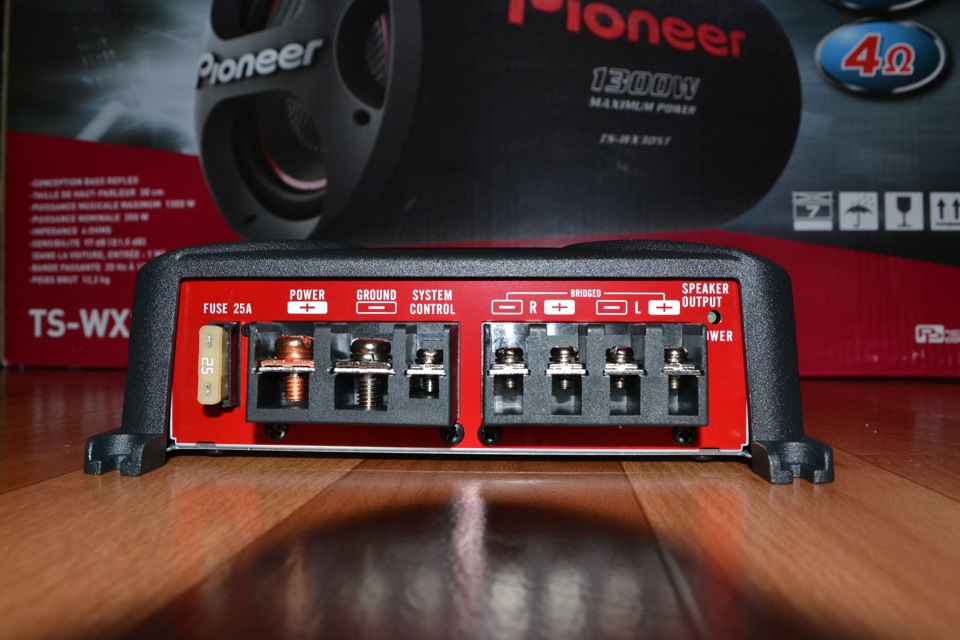 Схема подключения pioneer gm a3602