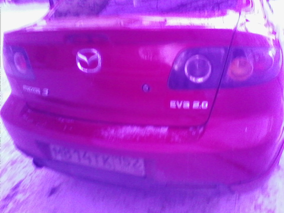 Хотим что бы нас узнавали — Mazda 3 (1G) BK, 2 л, 2006 года ...