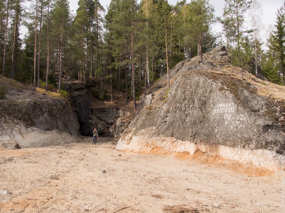 Гора Филина Карелия зимой