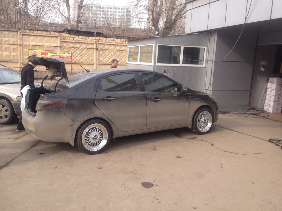 Диски ббс на киа рио 3