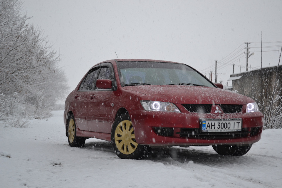 ангельские глазки — Mitsubishi Lancer IX, 9,9 л, 2008 года | аксессуары ...