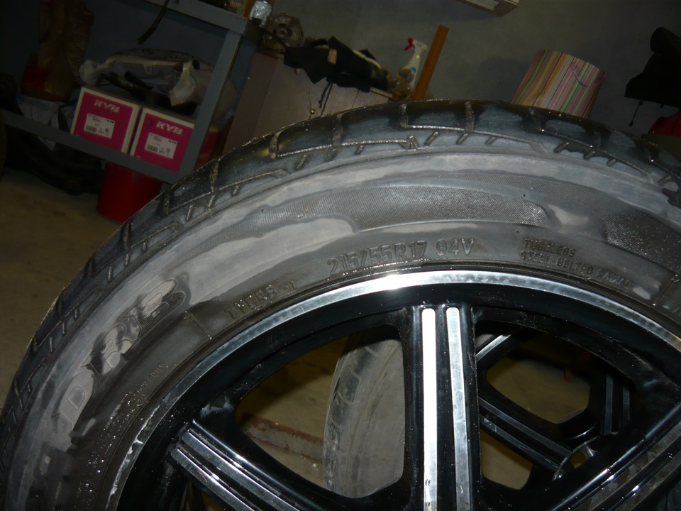 Тапки на авто R17 — Chevrolet Epica, 2 л, 2010 года | шины | DRIVE2