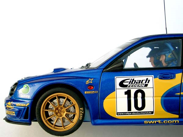 AUTOart 1:18 SUBARU IMPREZA WRC '2002 RALLY DEUTSCHLAND