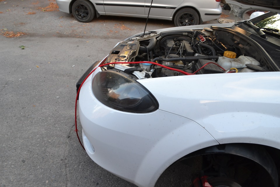 Замена проводов и змеиная кожа — Chevrolet Lacetti 5D, 1,6 л, 2008 года ...