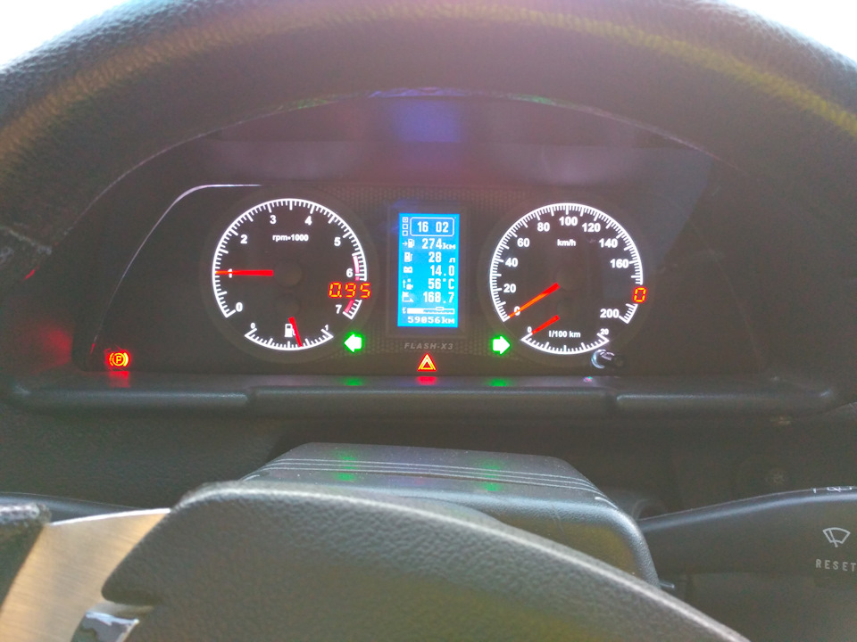 Щиток приборов — Lada 21124, 1,6 л, 2005 года | тюнинг | DRIVE2