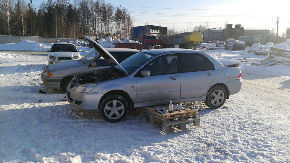 Вот и решилась проблема — Mitsubishi Lancer IX, 1,6 л, 2004 года ...
