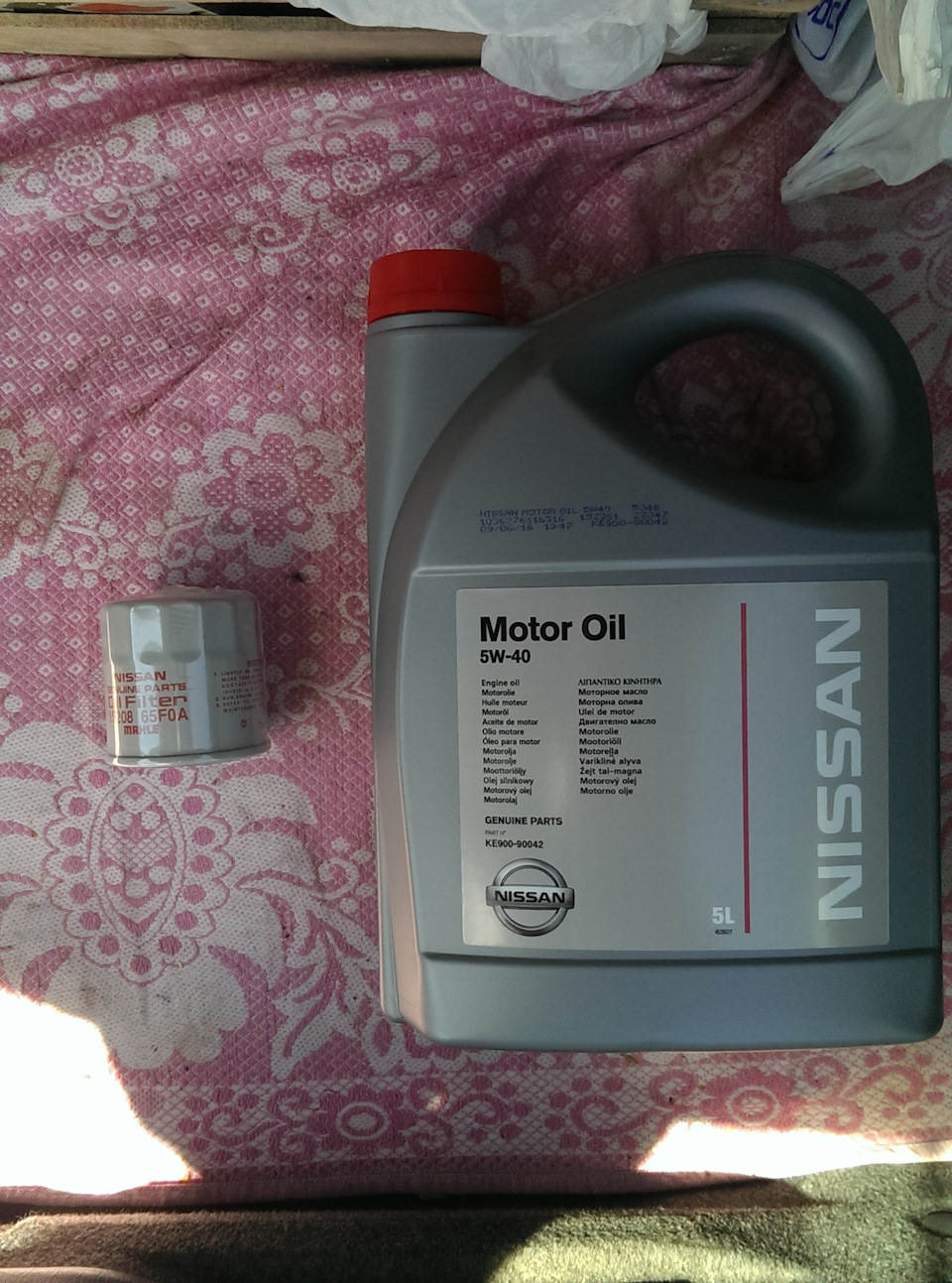 KE90090042R Масло моторное 5W40 NISSAN INFINITI | Запчасти на DRIVE2