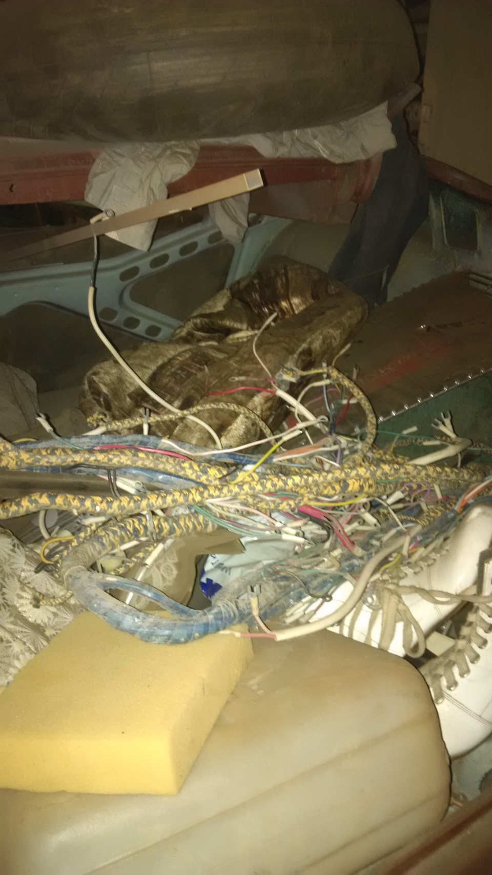 Замена проводки — УАЗ 452, 2,4 л, 1985 года | электроника | DRIVE2