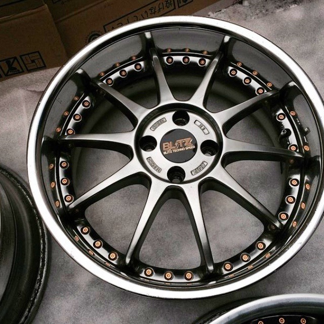 Blitz TechnoSpeed Z1 — Honda CR-X Del Sol, 1992 года | колёсные диски ...
