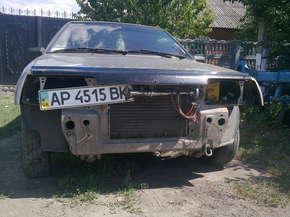 Задул фары в чёрный — LADA 21099, 1,5 л., 2002 года | стайлинг | DRIVE2