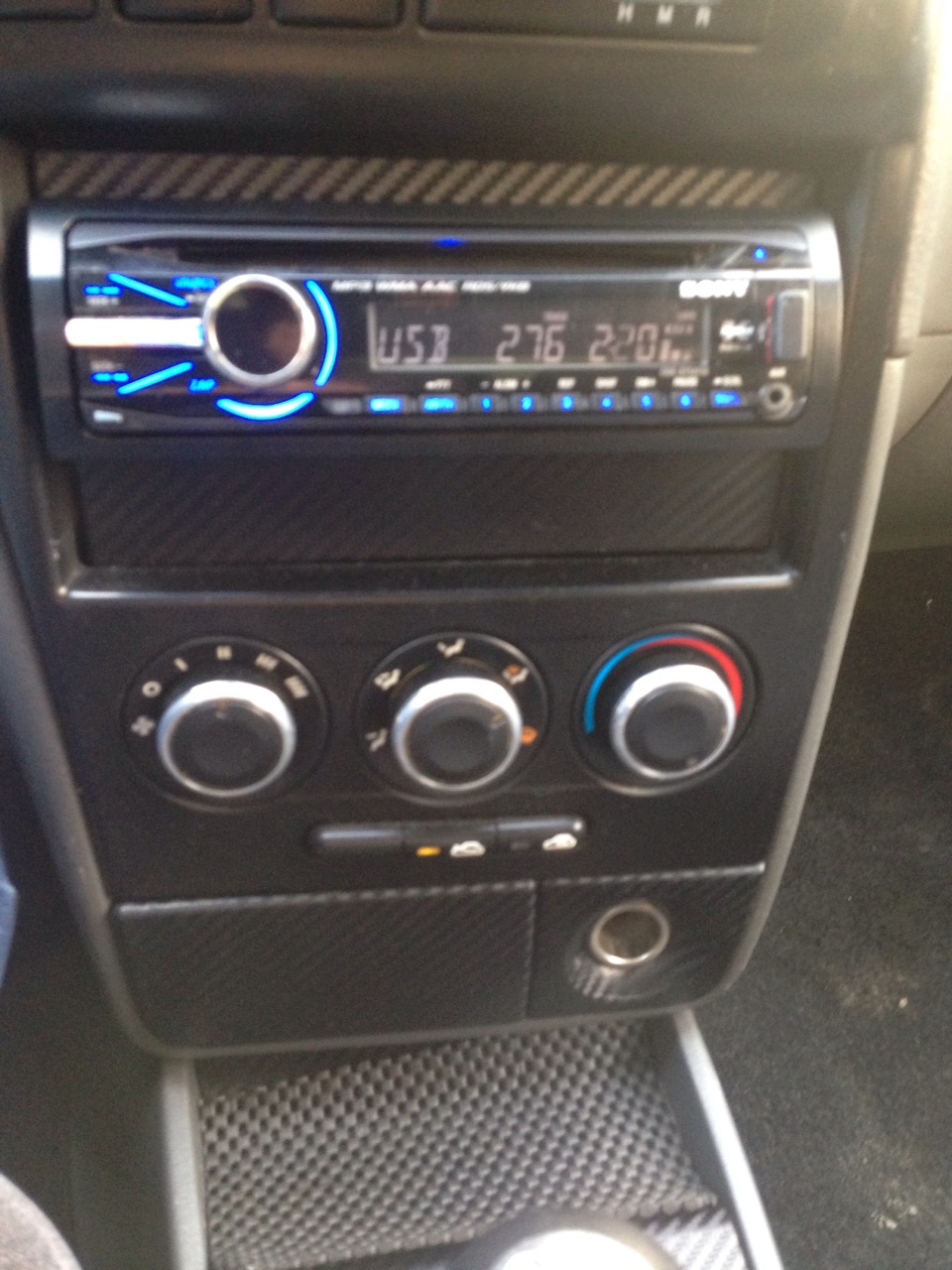 Ручки кондиционера — KIA Spectra, 1,6 л, 2007 года | другое | DRIVE2