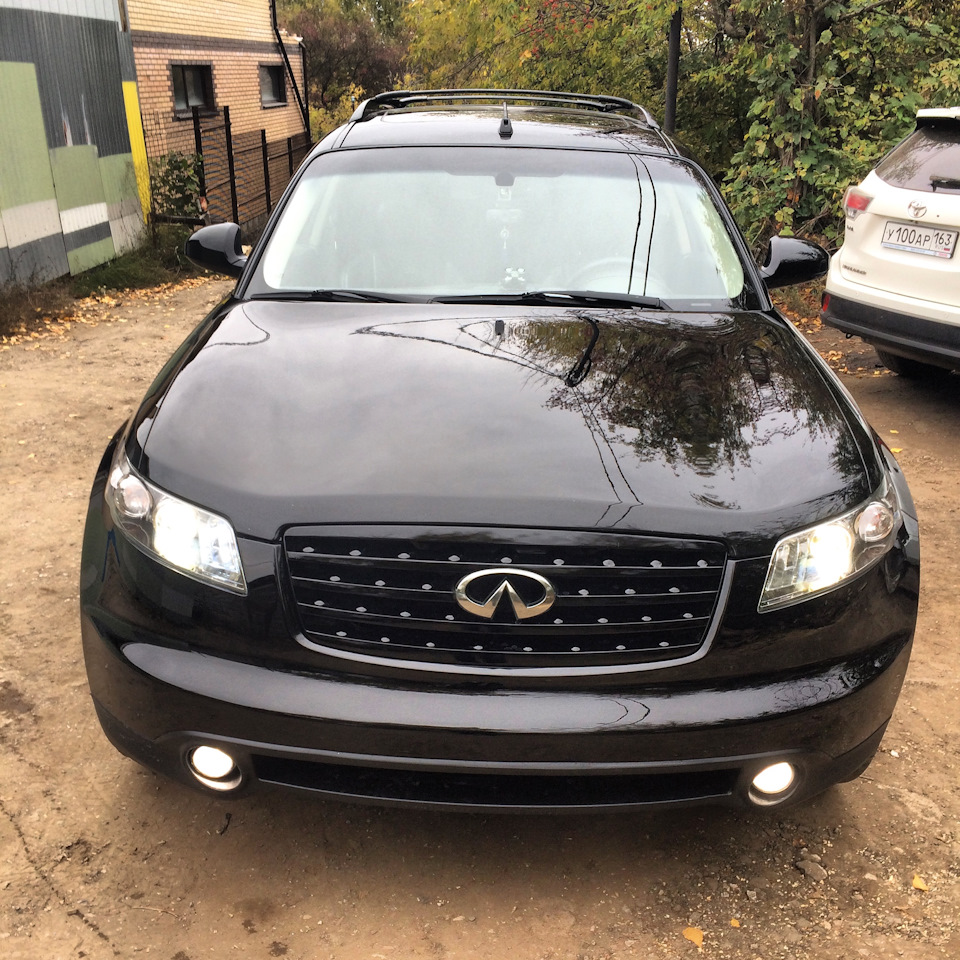 Красим пластик, полируем авто. — Infiniti FX (1G), 3,5 л, 2007 года |  кузовной ремонт | DRIVE2