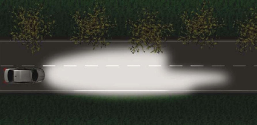 Что такое адаптивное освещение автомобиля и система света фар afs