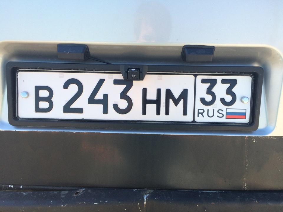 Камера заднего вида + монитор — ГАЗ Соболь, 2,8 л, 2012 года ...