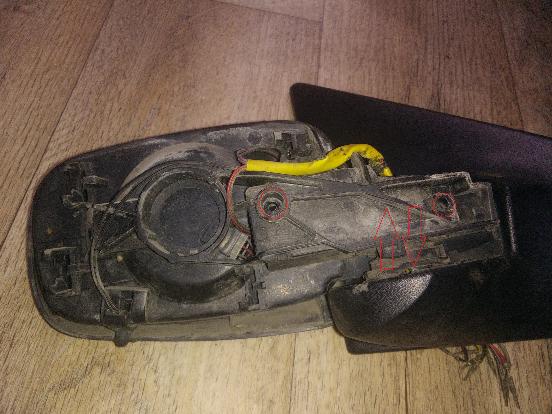 Восстановление опции складывания зеркал - Renault Megane II, 1,5 л, 2003 года за