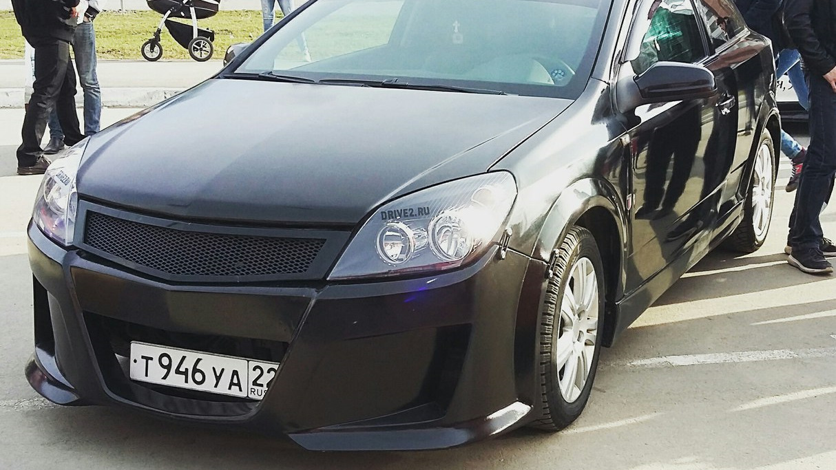 Opel Astra H GTC 1.8 бензиновый 2008 | Batman на DRIVE2