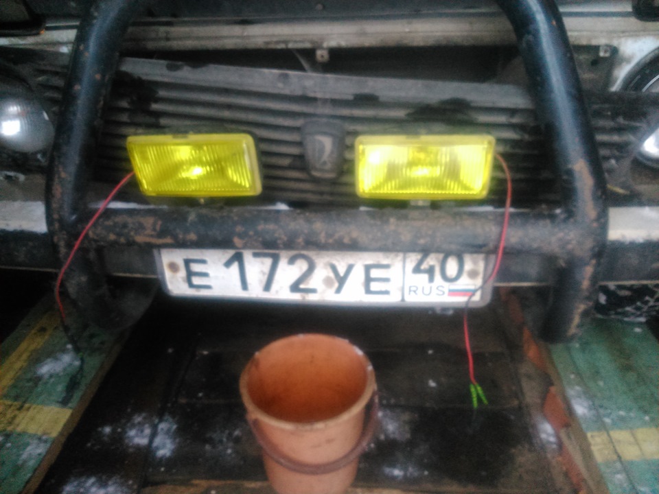 Няшки, туманки с ксеноном… — Lada 4x4 3D, 1,7 л, 2005 года ...