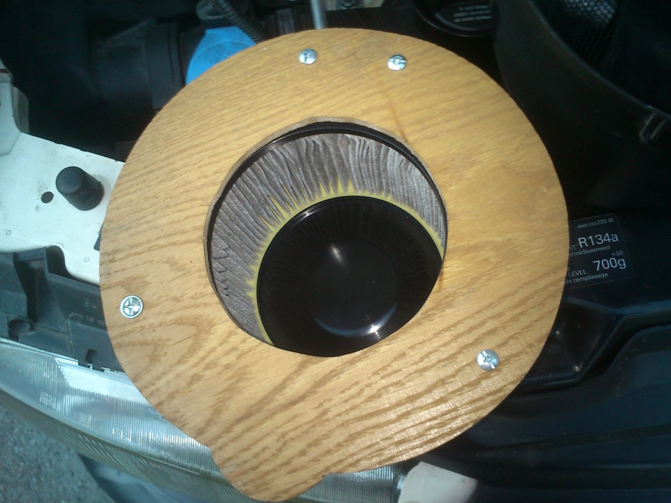 самодельный держатель салонного фильтра — Volkswagen Transporter T4, 2 ...